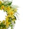 23" Yellow & Green Daisy & Berry Floral Spring Wreath